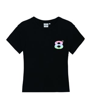 RAINBOW BALL 여성 슬림핏 반팔티셔츠 4 COLORS