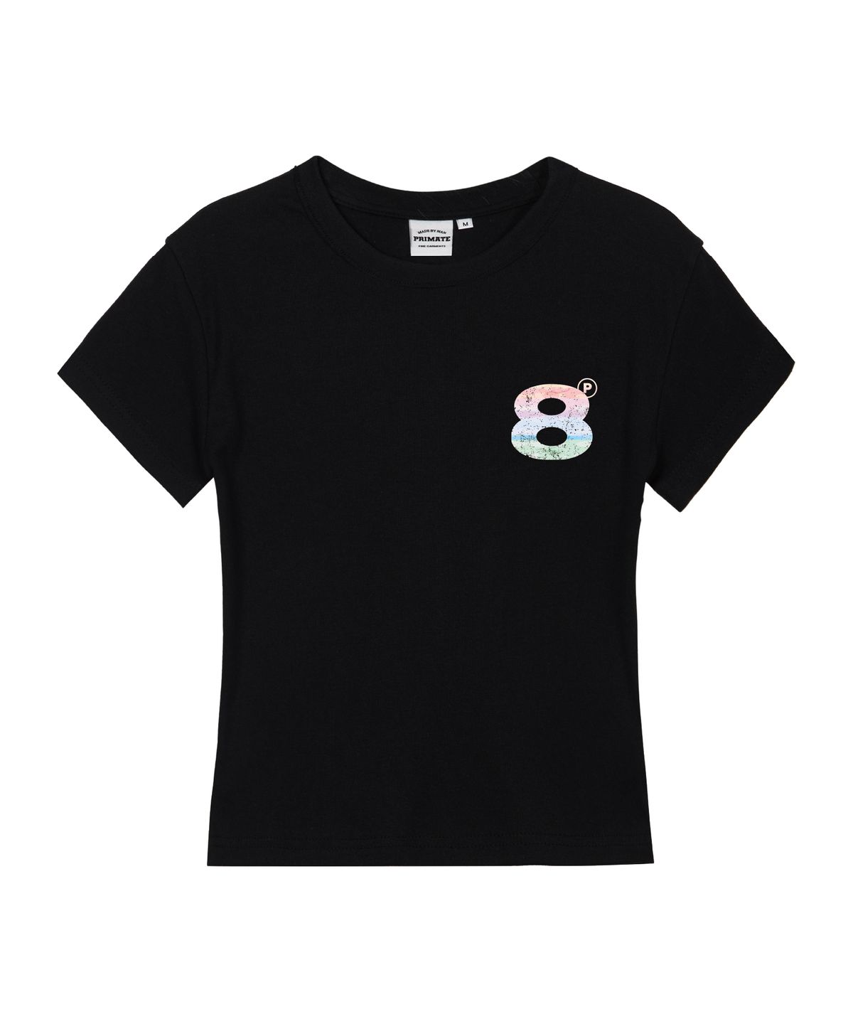 프라임에이트(PRIMATE) RAINBOW BALL 여성 슬림핏 반팔티셔츠 4 COLORS