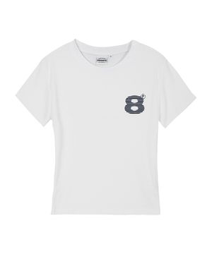 STRIPE BALL 여성 슬림핏 반팔티셔츠 2 COLORS