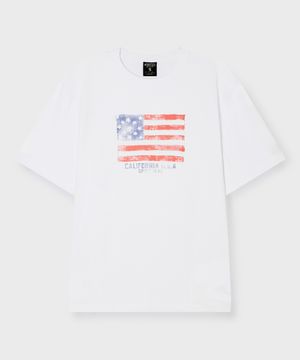 American Flag Printing T-shirt / WHRPG2407U