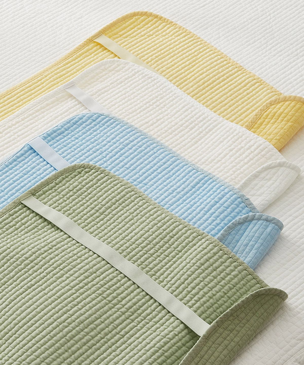샤이닝홈(SHININGHOME) 담빛 새로 60수 순면 줄누비 피그먼트 워싱 밴딩 베개커버 2size 4컬러