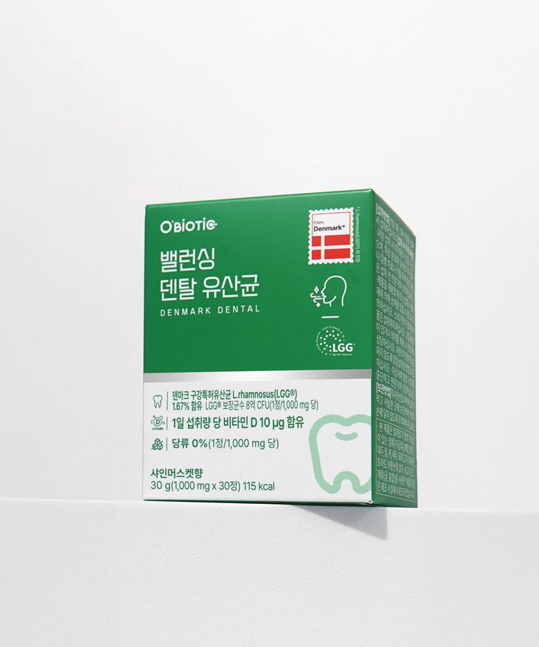 밸런싱 덴탈 유산균 30정 1개