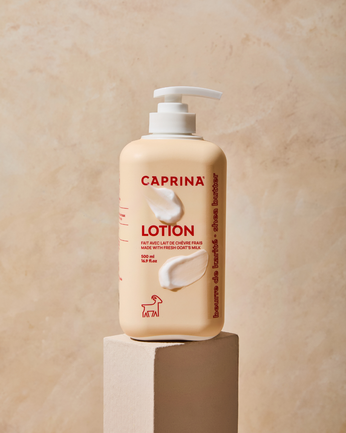 카프리나(CAPRINA) 프레쉬 산양밀크 바디로션 2.0 500ml 시어버터향