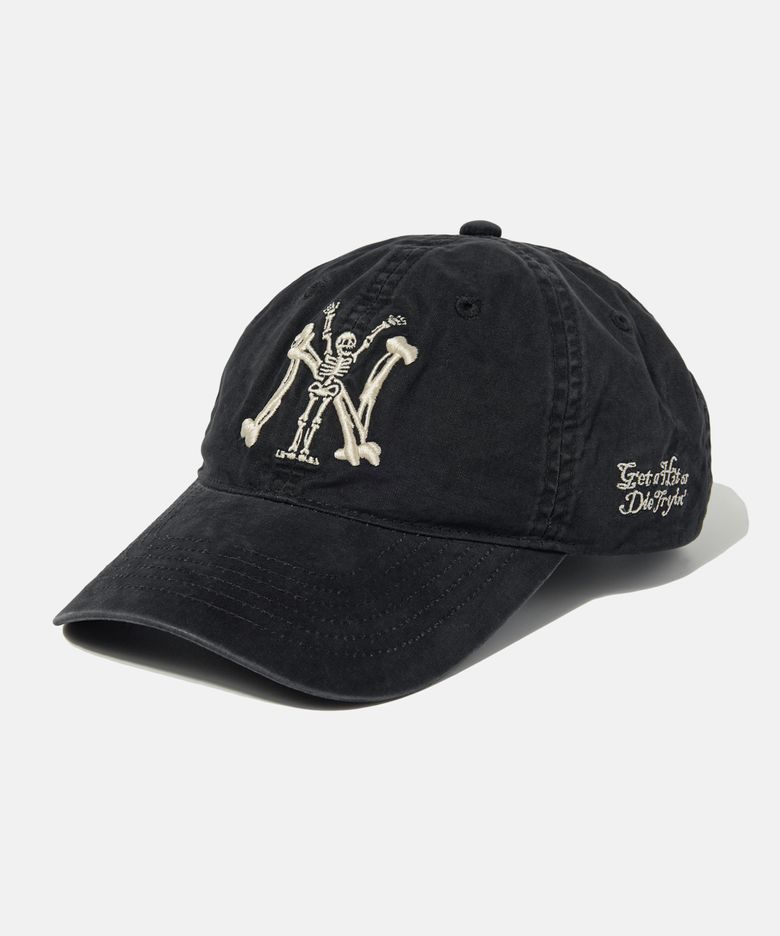 NY Skeletons Ball Cap Black
