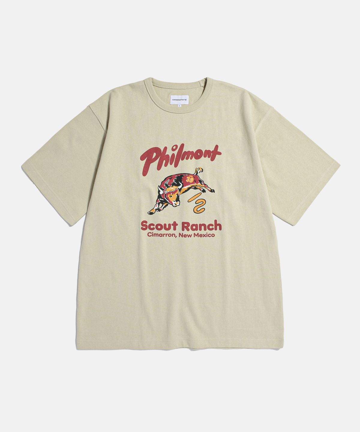 에스피오나지(ESPIONAGE) Philmont SR Heavyweight Tee Sand