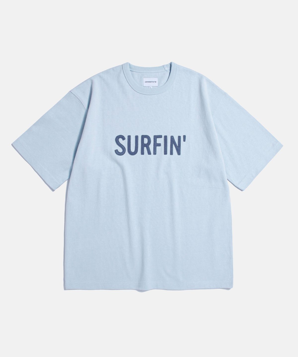 에스피오나지(ESPIONAGE) Surfin Heavyweight Tee Ice Blue