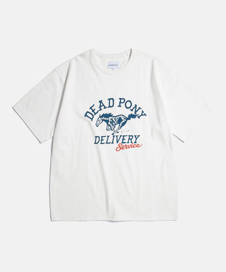 Dead Pony Service Heavyweight Tee Off White