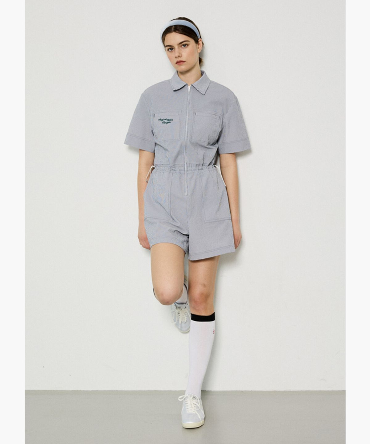 펭귄 바이 먼싱웨어(penguin by munsingwear) 여성 점프 수트 블랙 MR222POP41