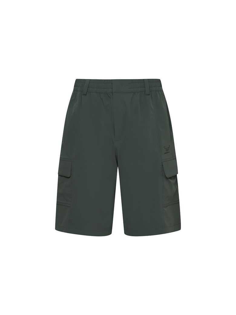 GOFREE (고프리) 남성 카고 하프팬츠_FOG GREEN YMM263491F