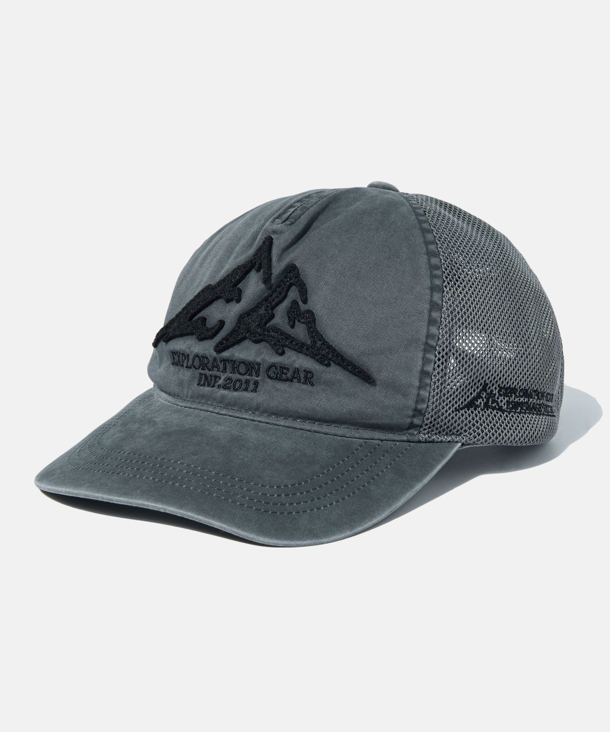 에스피오나지(ESPIONAGE) Expl. Vintage Mesh Cap Steel Grey