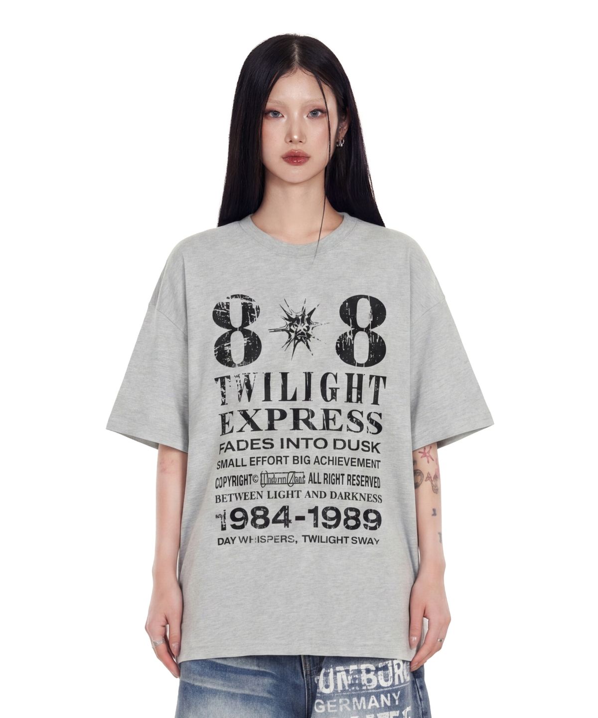 아이돈워너셀(IDWS) Novichi T-Shirt Gray
