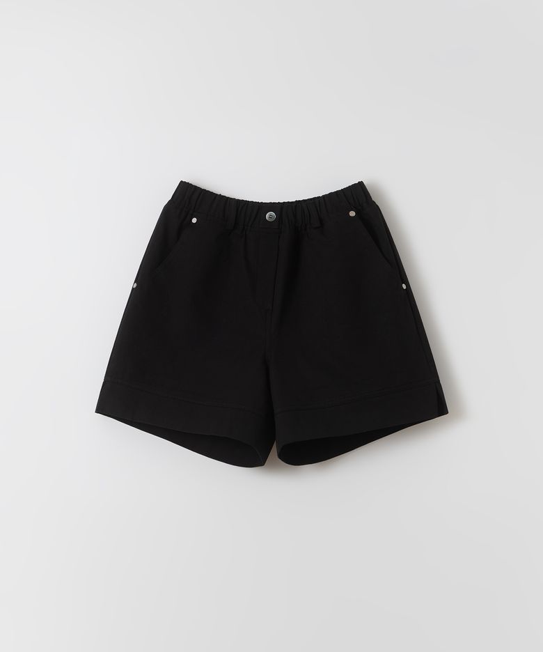 rivet banding shorts (black)