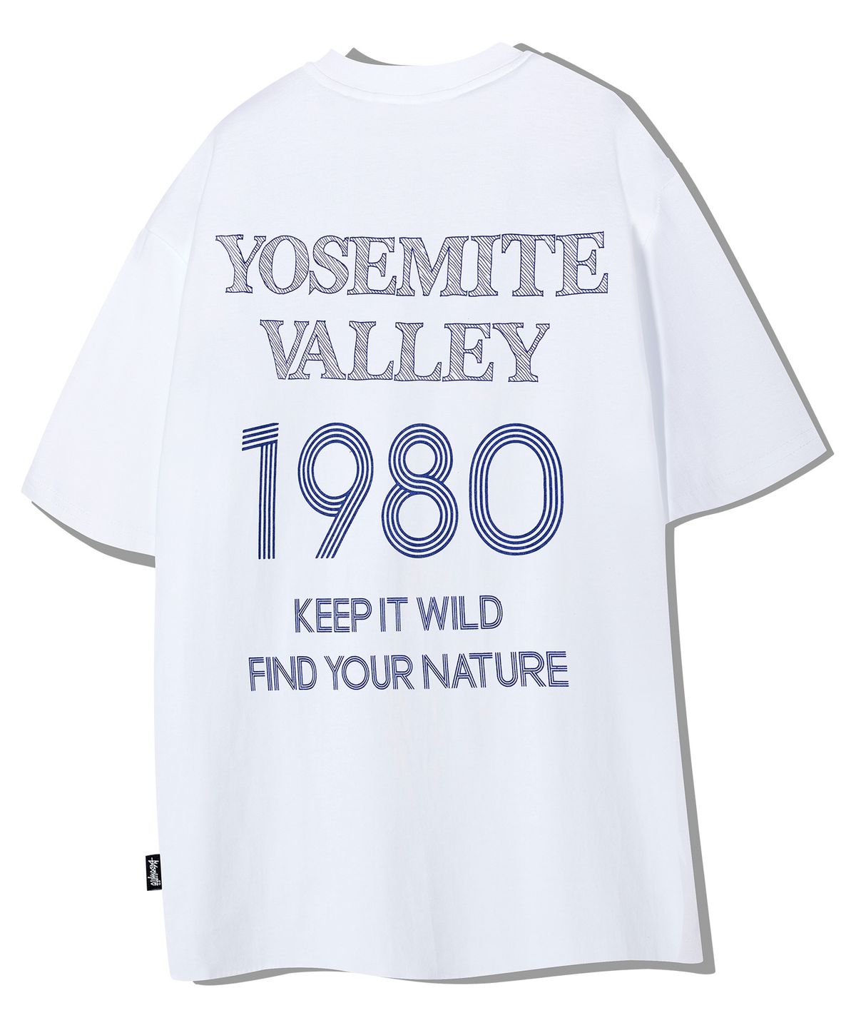 요세미티(YOSEMITE) 1980 Valley 반팔티 화이트(블루) YT-3Y20
