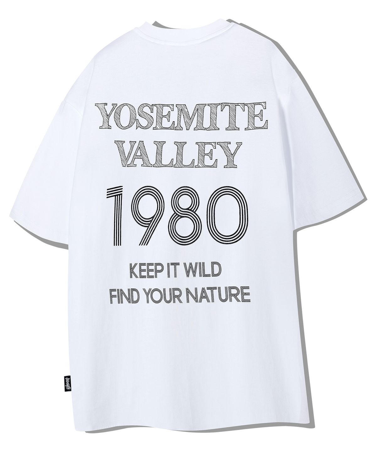 요세미티(YOSEMITE) 1980 Valley 반팔티 화이트(블랙) YT-3Y20