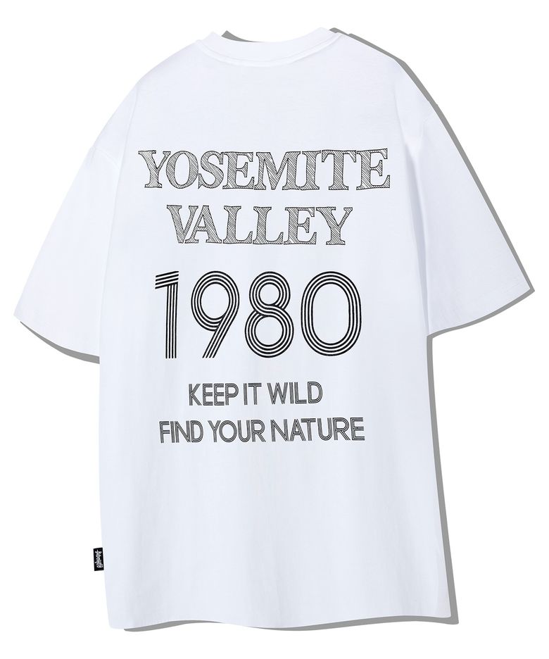 1980 Valley 반팔티 화이트(블랙) YT-3Y20