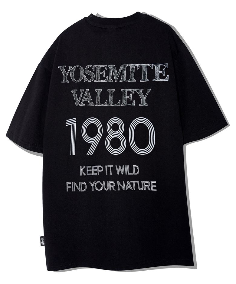 1980 Valley 반팔티 블랙 YT-3Y20