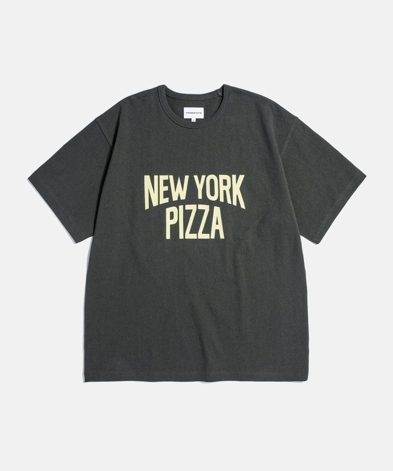 NY Pizza Heavyweight Tee Vintage Black