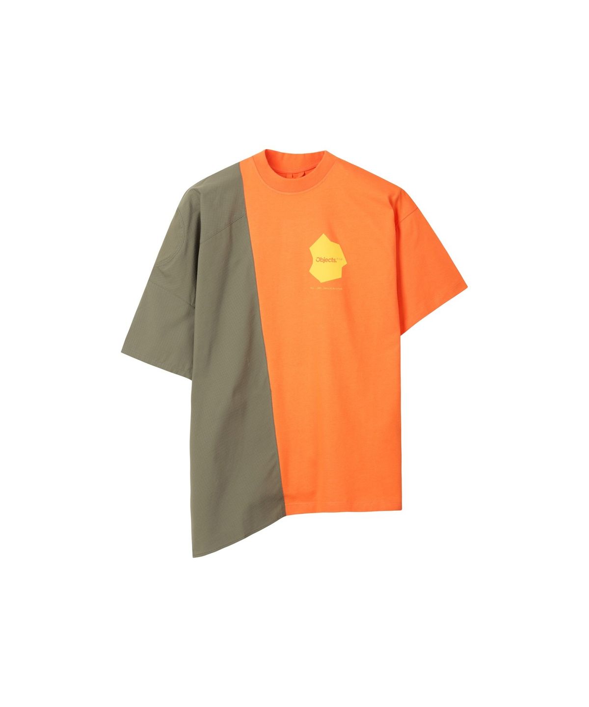 래코드(RECODE) Half Fabric Mixed Top ver.2 R0TAM26220ORX