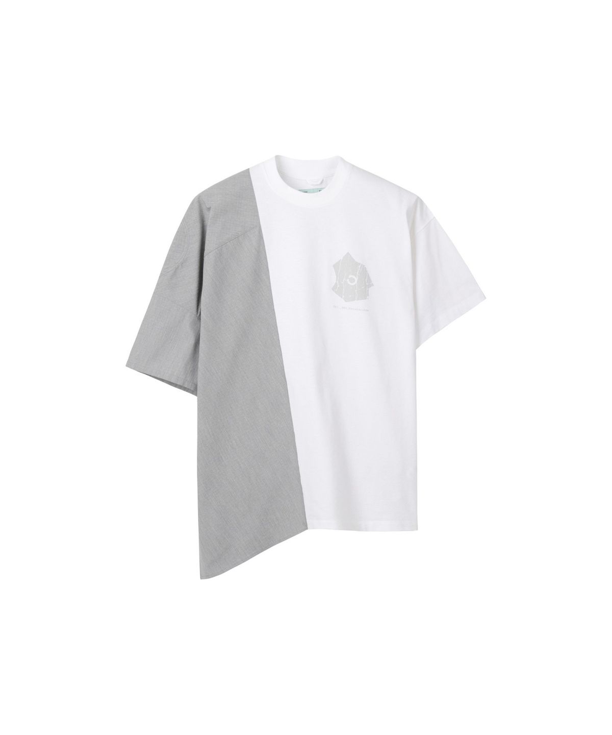 래코드(RECODE) Half Fabric Mixed Top ver.2 R0TAM26220WHX