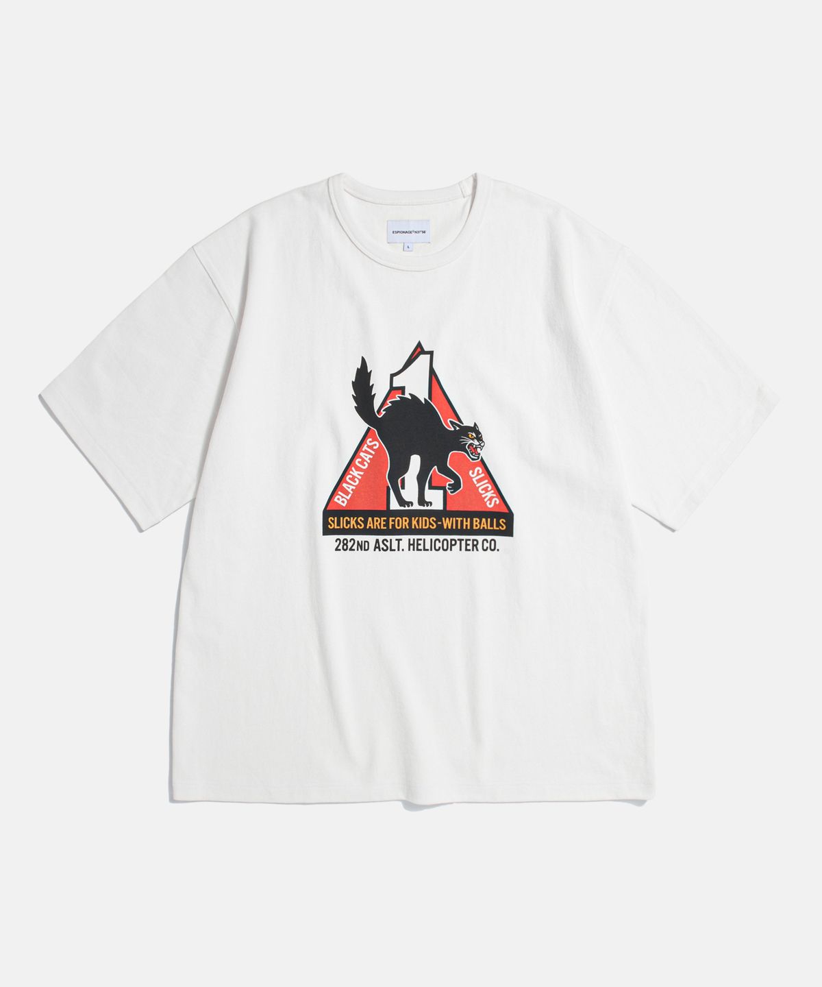 에스피오나지(ESPIONAGE) 282nd AHC Heavyweight Tee Off White