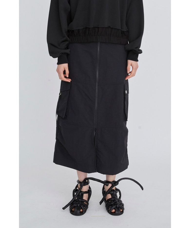 Utility Pocket Cargo Skirt RQKAM26538BKX