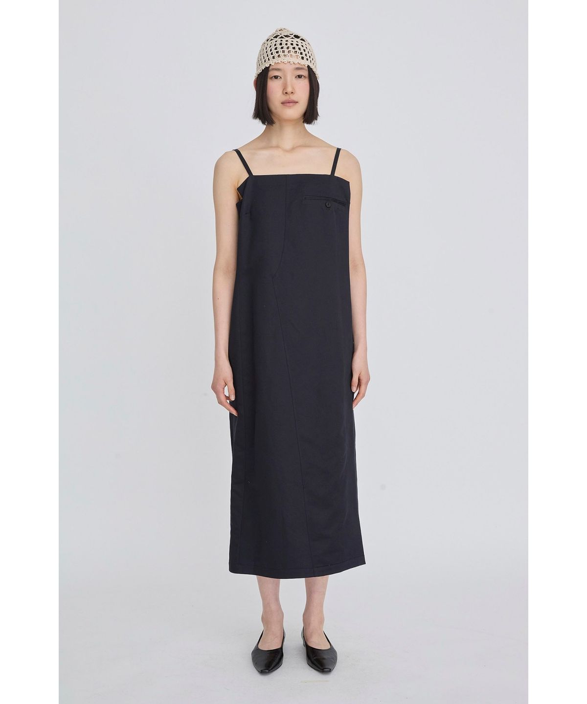 래코드(RECODE) Pocket Detail H-Line Dress RQDAS26543NYX