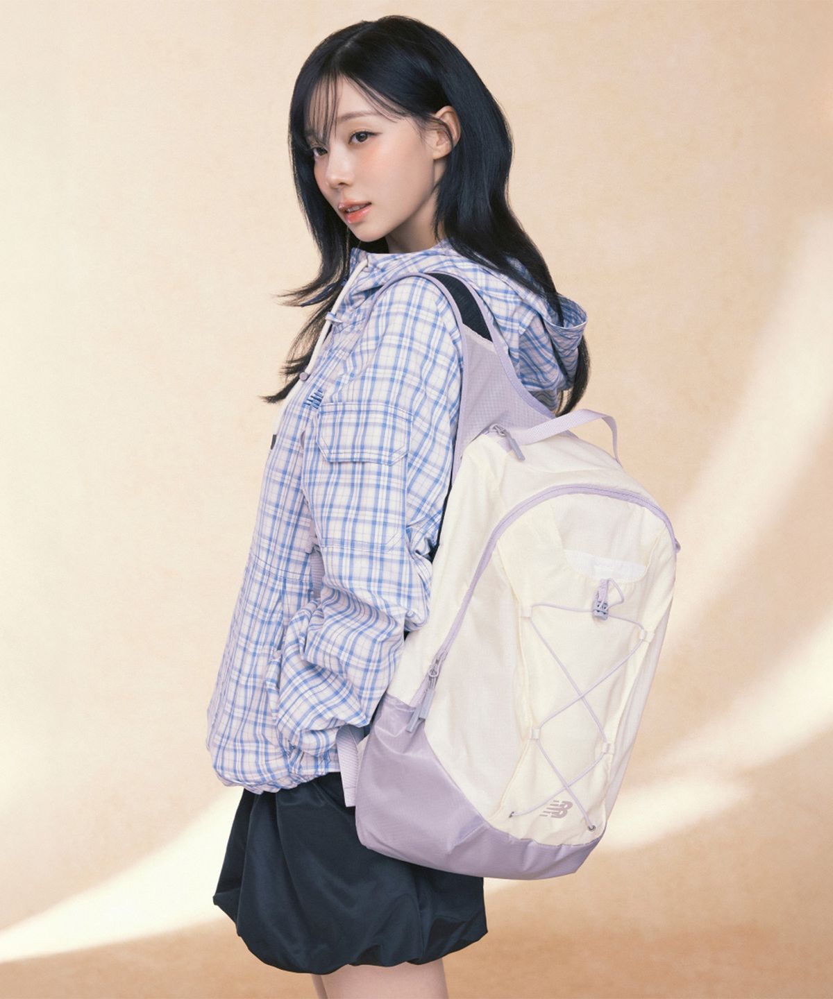 뉴발란스(NEW BALANCE) NBGCGSW108 / 노본17 백팩 (CREAM)