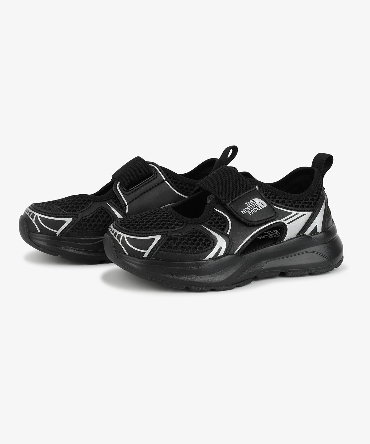 노스페이스 키즈(THE NORTH FACE KIDS) 키즈 솔리드 샌달 NS82S88S_BLK