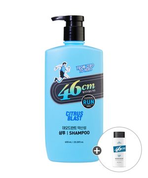 46cm 두취케어 약산성 데오드란트 샴푸 시트러스 블라스트향 600ml+추가증정
