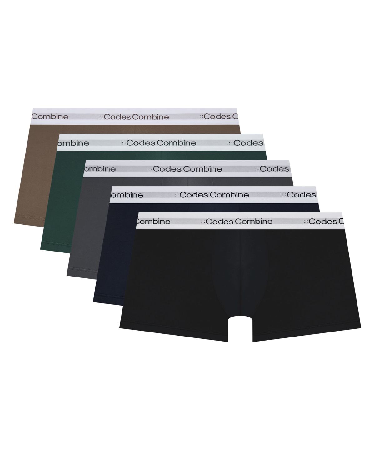 코데즈컴바인 이너웨어(CODES COMBINE INNERWEAR) 아스킨 화이트밴드 드로즈 5PACK(이관전)