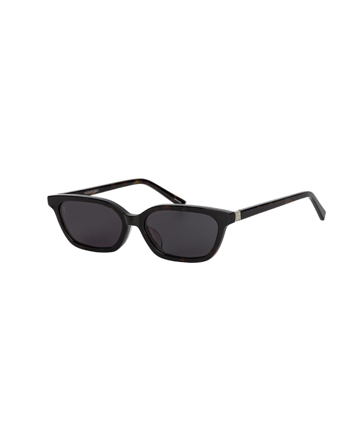 트리밍버드(TREEMINGBIRD) Signature Plaque Sunglasses [ Brown ]