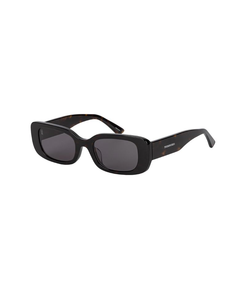 Classic Rectangle Sunglasses [ Brown ]