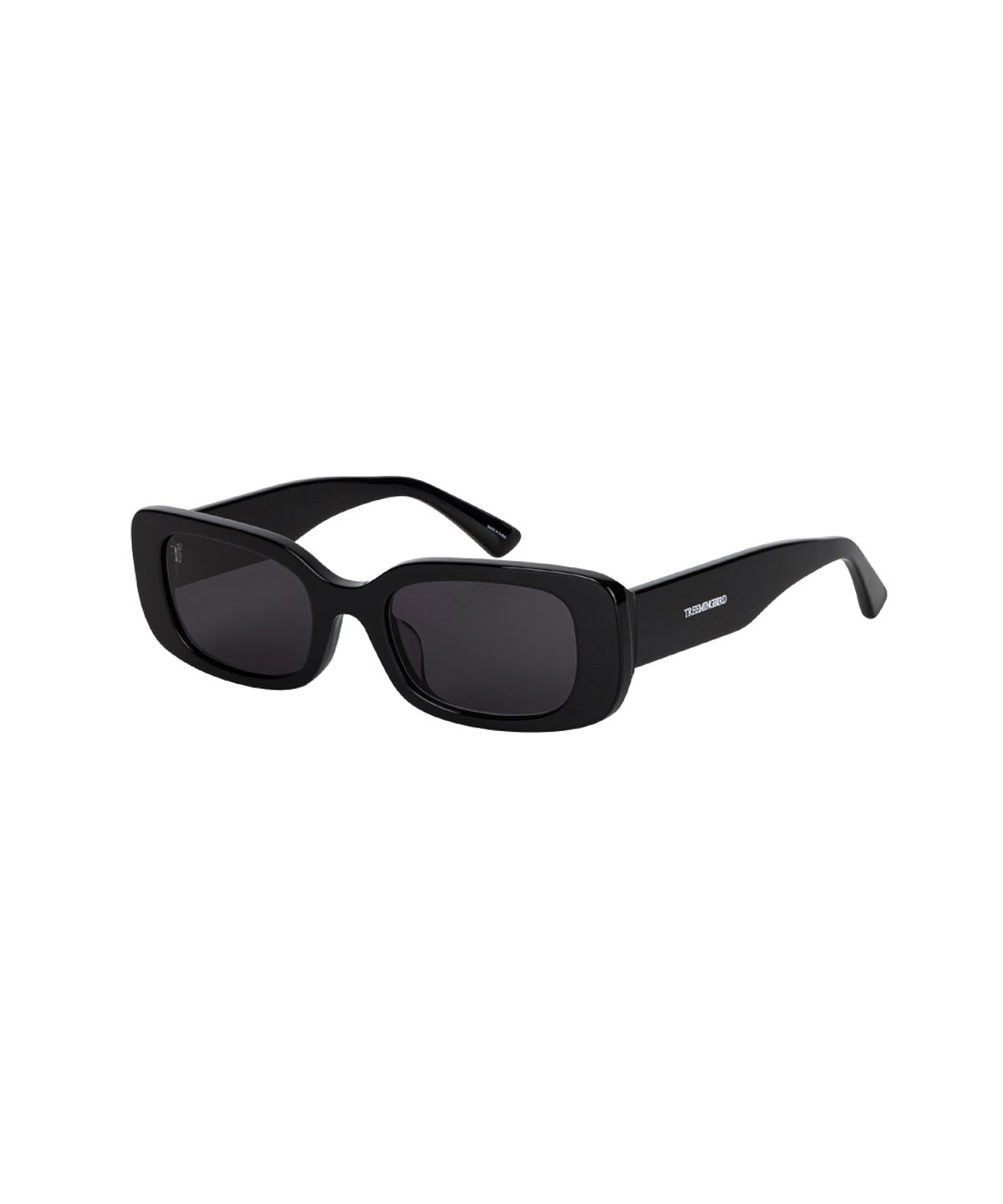 트리밍버드(TREEMINGBIRD) Classic Rectangle Sunglasses [ Black ]