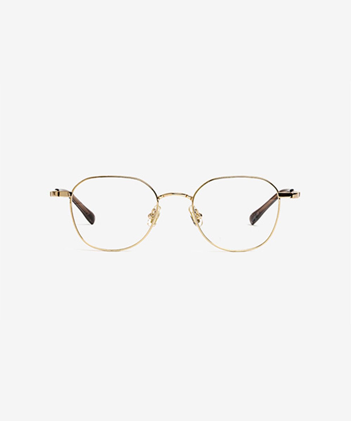 테츠오 아이웨어(TETSUO EYEWEAR) MEI(메이) 안경테 C2 LIGHT GOLD