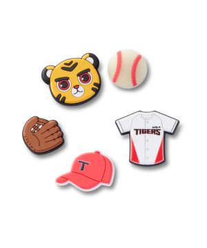 KBO KIA 타이거즈​ 지비츠™ 참 5개 세트​ / 10019723