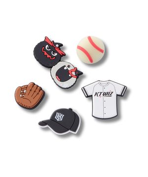 KBO KT 위즈 지비츠™ 참 5개 세트​ / 10019725