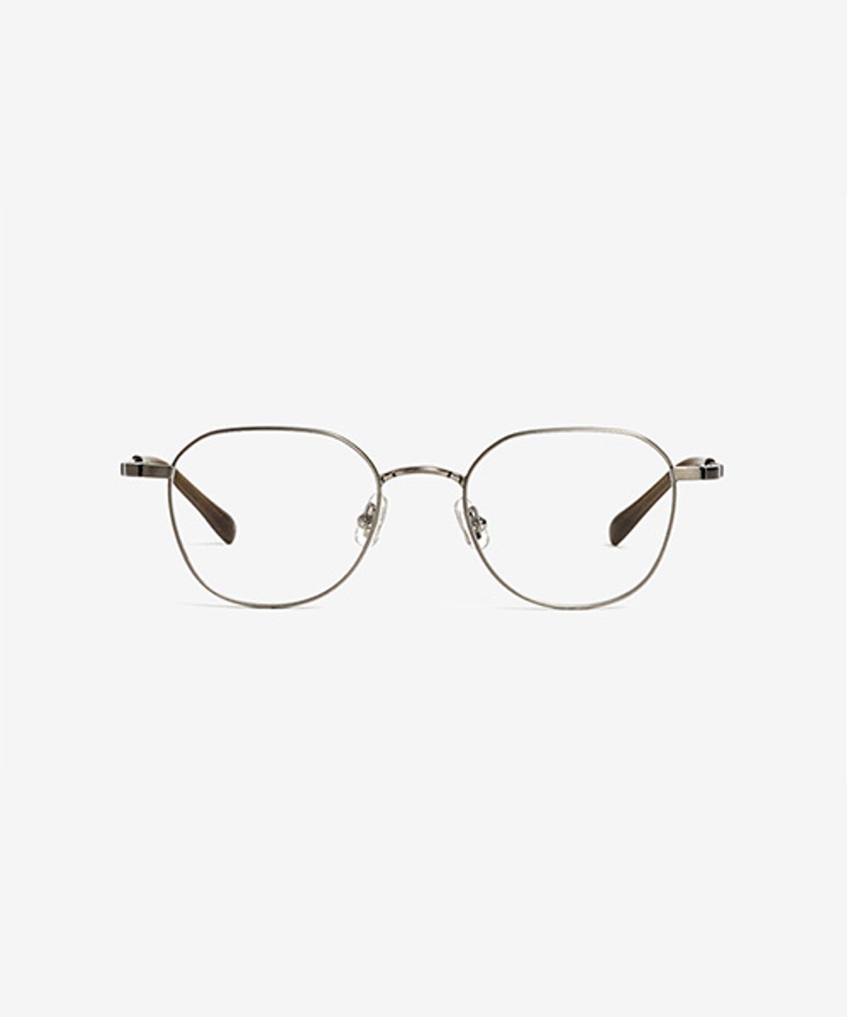 테츠오 아이웨어(TETSUO EYEWEAR) MEI(메이) 안경테 C4 MATTE SILVER