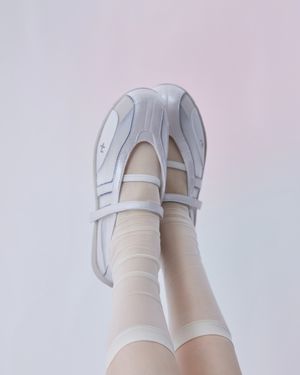 로마리 시어메쉬 투스트랩 메리제인 펄화이트 FLOTGA2W73