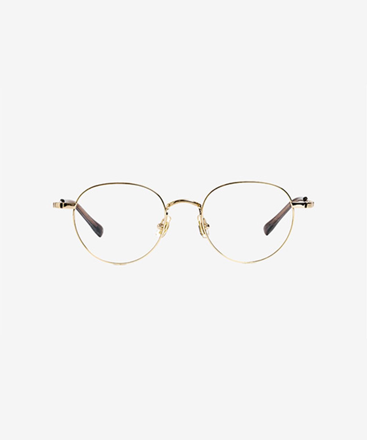 테츠오 아이웨어(TETSUO EYEWEAR) SAYA(사야) 안경테 C2 LIGHT GOLD