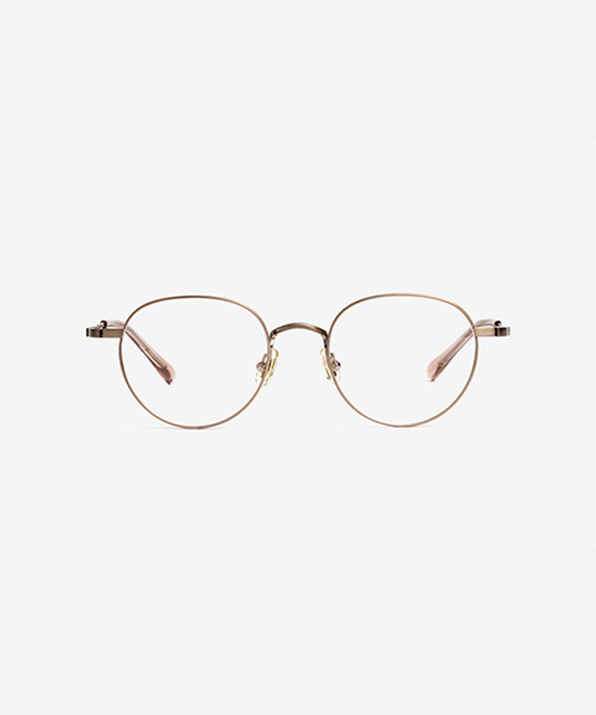 테츠오 아이웨어(TETSUO EYEWEAR) SAYA(사야) 안경테 C3 PINK GOLD