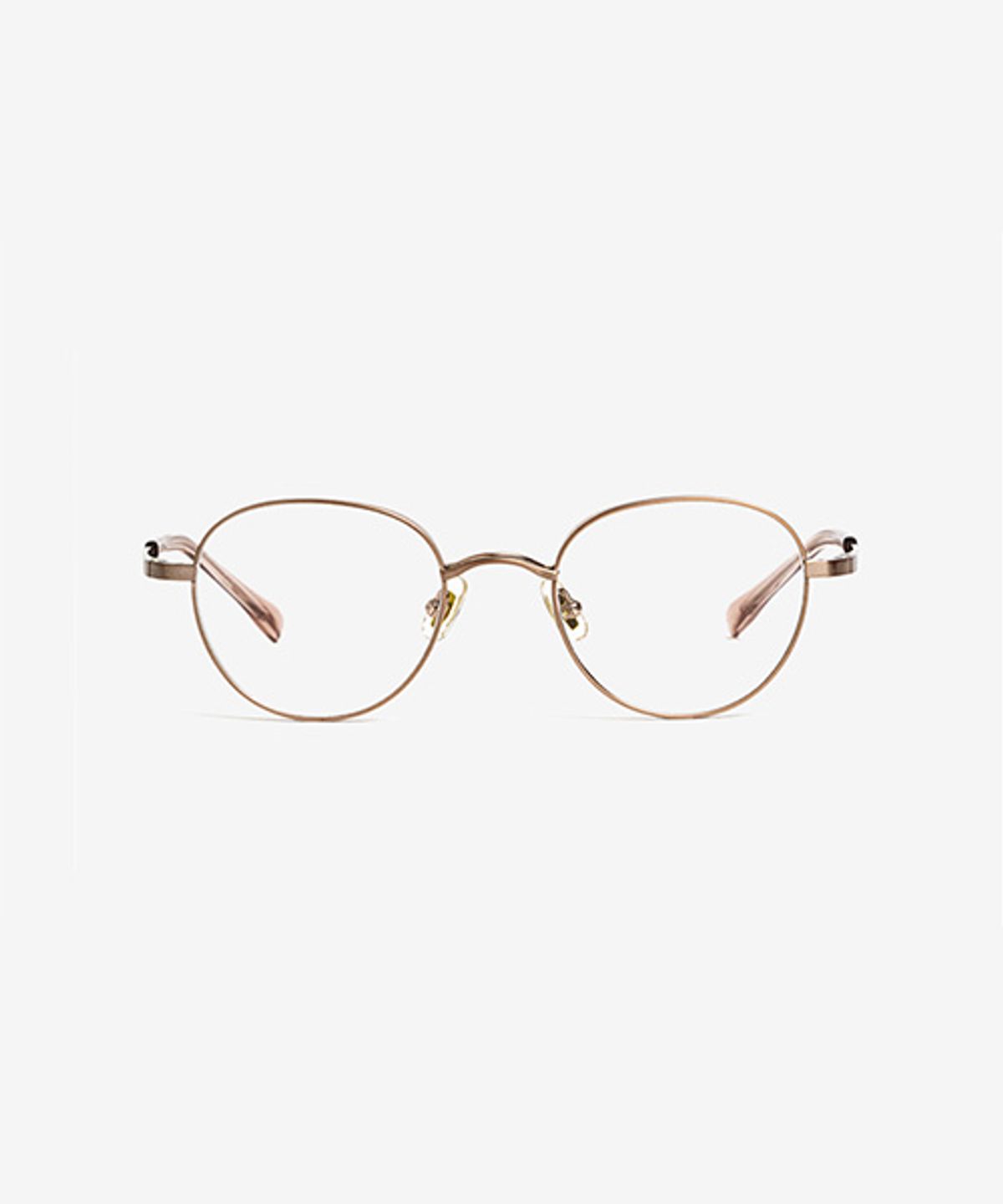 테츠오 아이웨어(TETSUO EYEWEAR) LUNA(루나) 안경테 C2 PINK GOLD