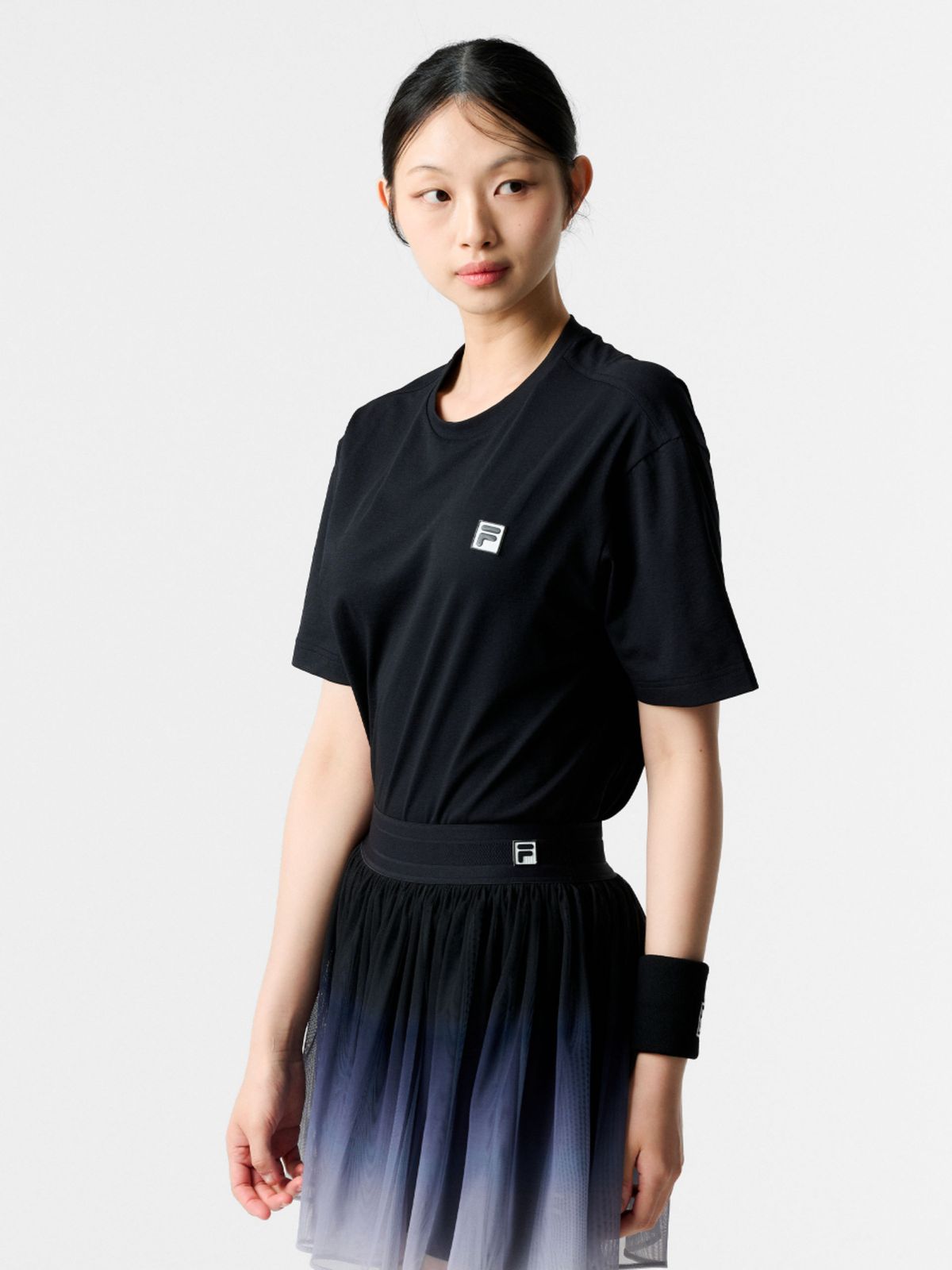 휠라(FILA) 테니스 COOL 소로나 백그래픽 반팔티(FS262RS11X002001)