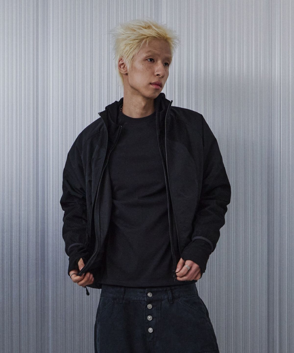 9999아카이브(9999ARCHIVE) Fluid Tech Track Jacket