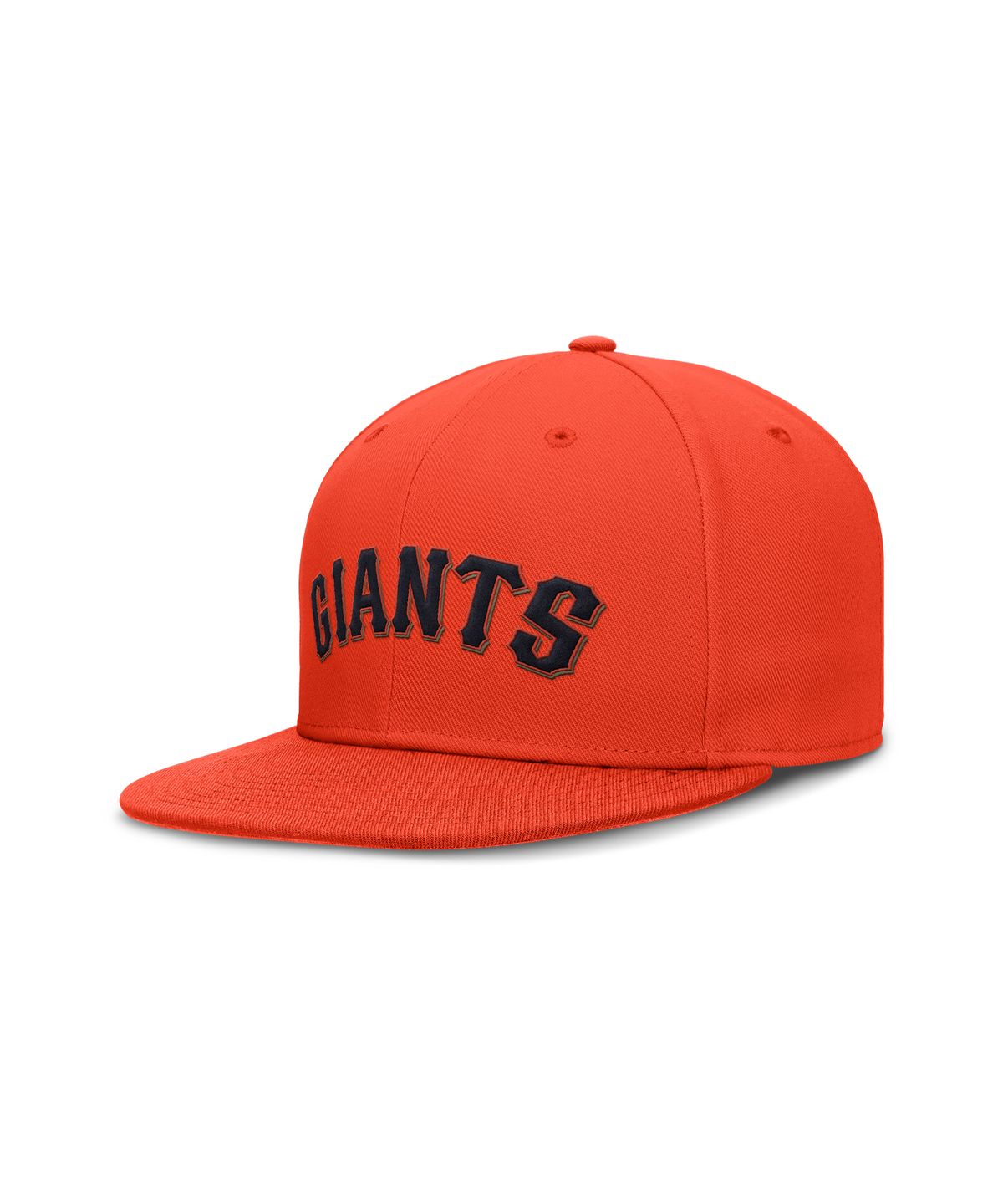파나틱스(FANATICS) 샌프란시스코 자이언츠 나이키 드라이 핏 트루 스트럭처 라운드 빌 피티드 캡 - 팀 오렌지