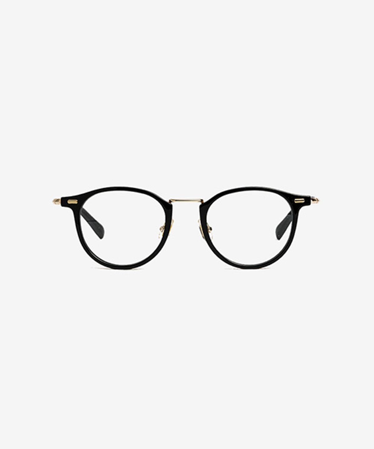 테츠오 아이웨어(TETSUO EYEWEAR) LS-01T 안경테 C5 BLACK&GOLD