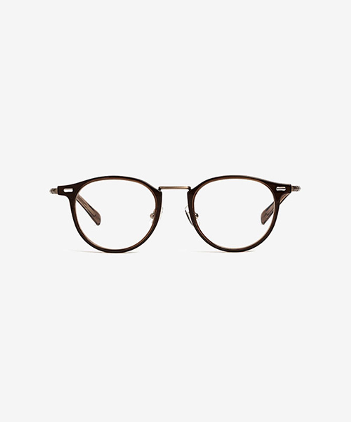 테츠오 아이웨어(TETSUO EYEWEAR) LS-01T 안경테 C6 ALL BLACK