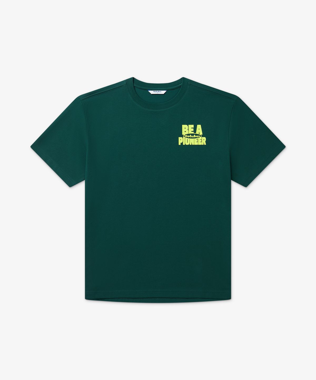 홀루바(HOLUBAR) Backpacking Graphic T Shirt Deep Green