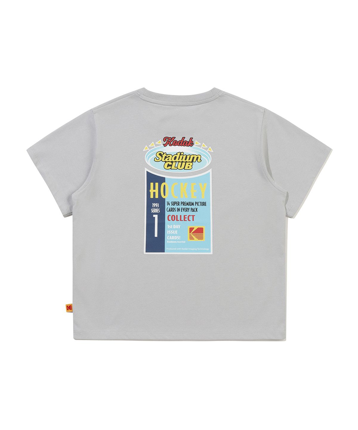 코닥 키즈(KODAK KIDS) 스테디움 클럽 에어로쿨 반팔 티셔츠 키즈 MELANGE GREY