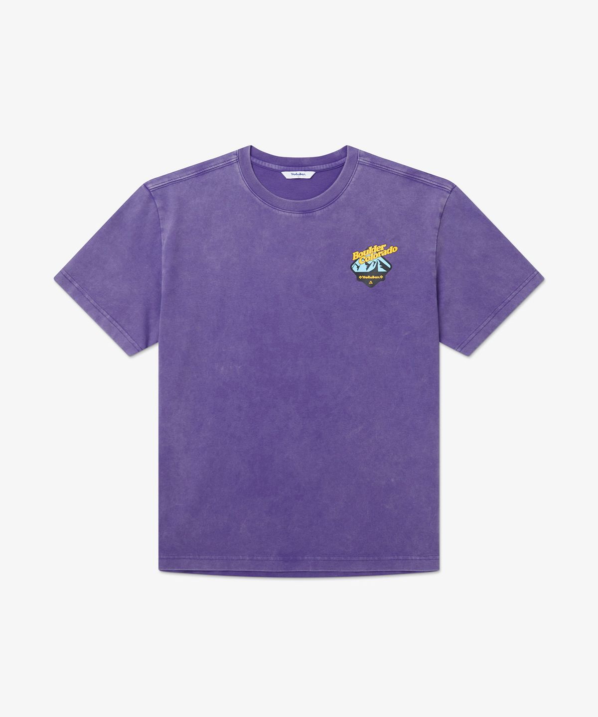 홀루바(HOLUBAR) Mountain Graphic T-shirt Purple