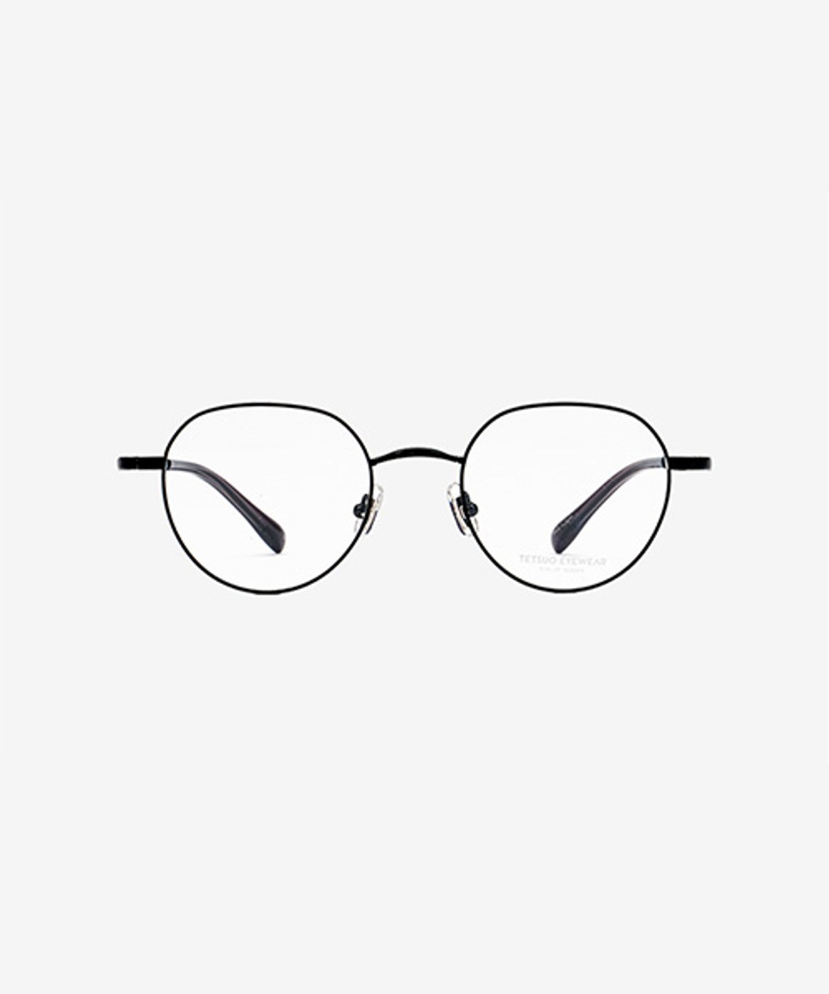 테츠오 아이웨어(TETSUO EYEWEAR) HANA(하나) 안경테 C1B ALL BLACK